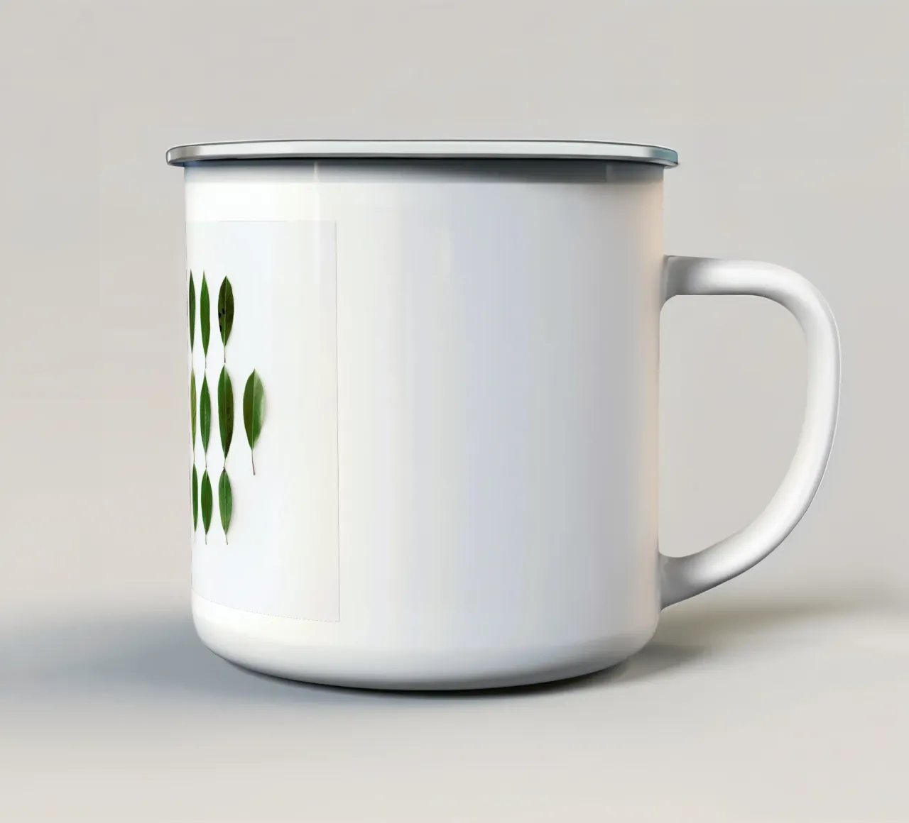 Leaves Collection N2 tazza in smalto da Miles of Light