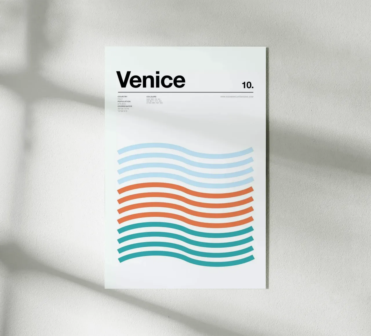 Venice acrylic glass by Nick Barclay
