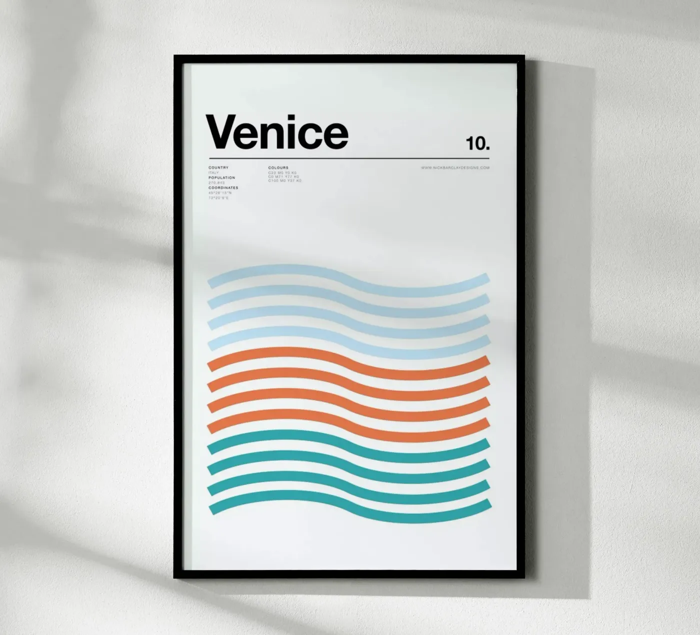 Venice poster van Nick Barclay