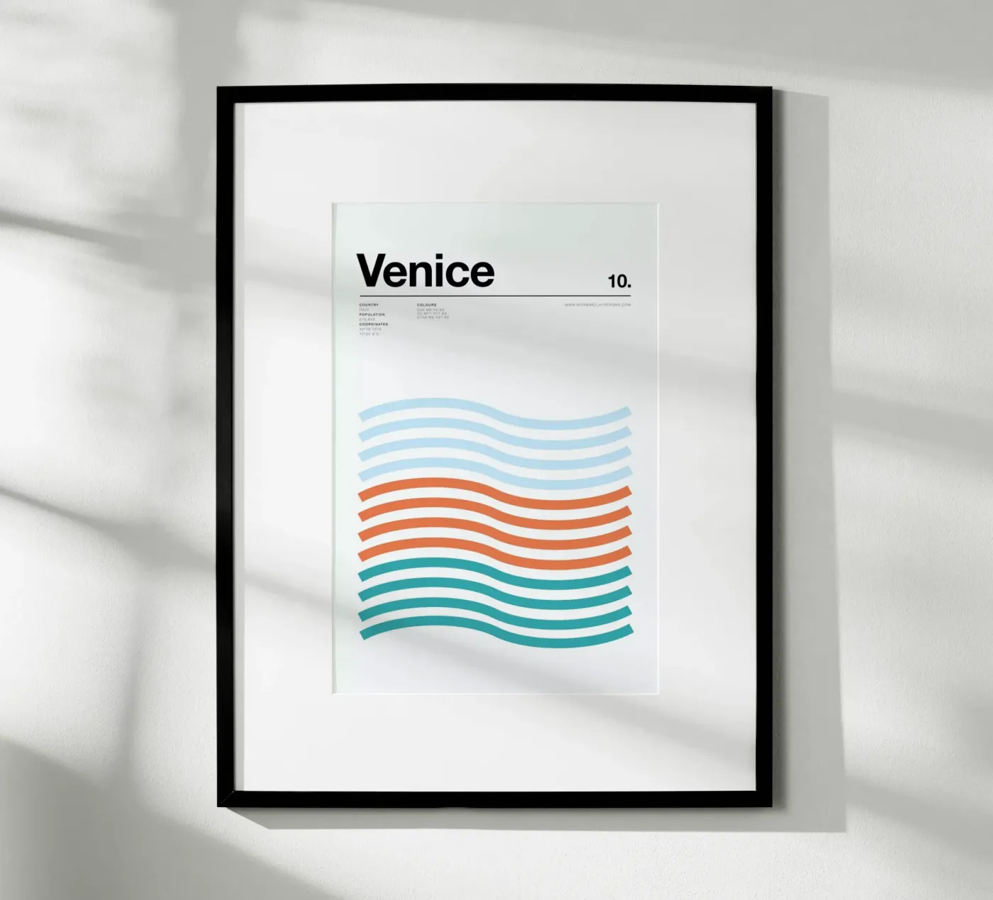 Venice poster van Nick Barclay