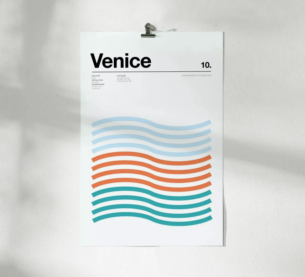 Venice poster da Nick Barclay