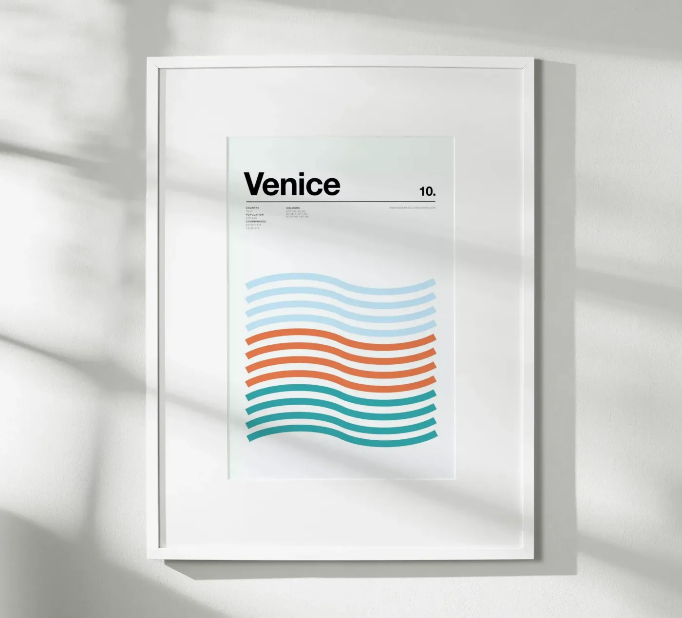 Venice poster van Nick Barclay