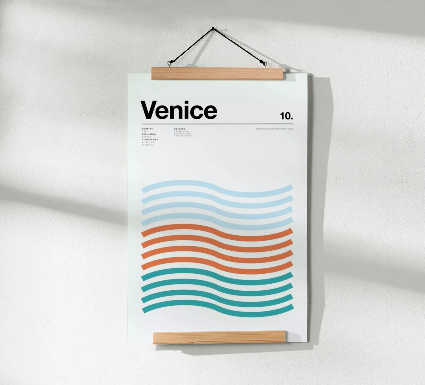 Venice poster van Nick Barclay