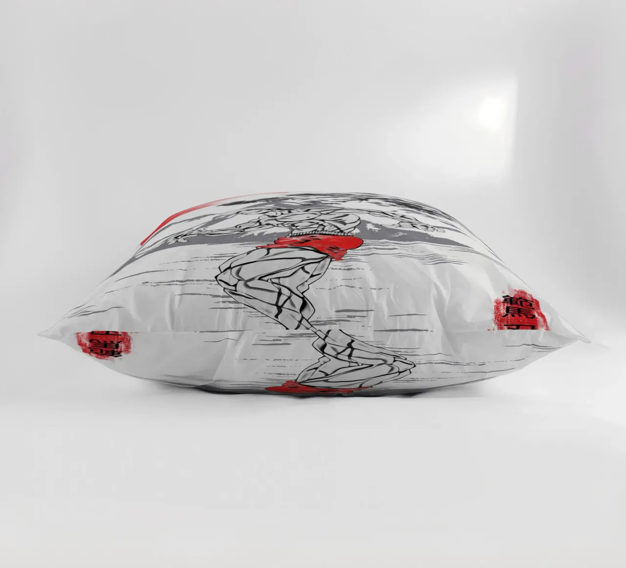 Baki Hanma cuscino da Neonartstudio