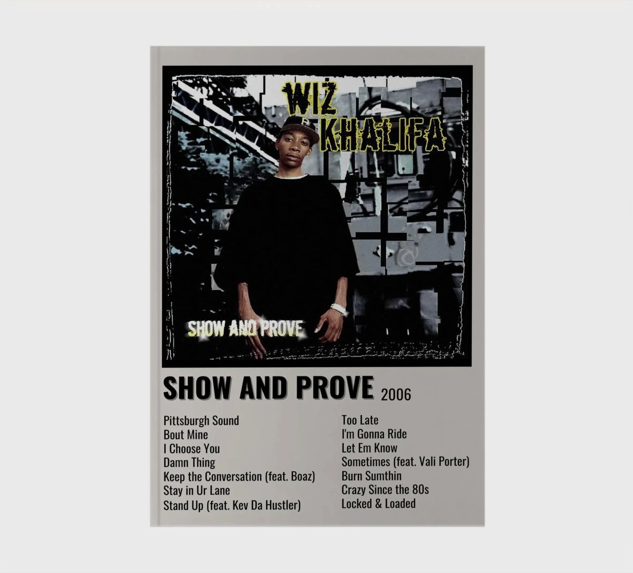 SHOW AND PROVE 2006 notebook by SoundStudio