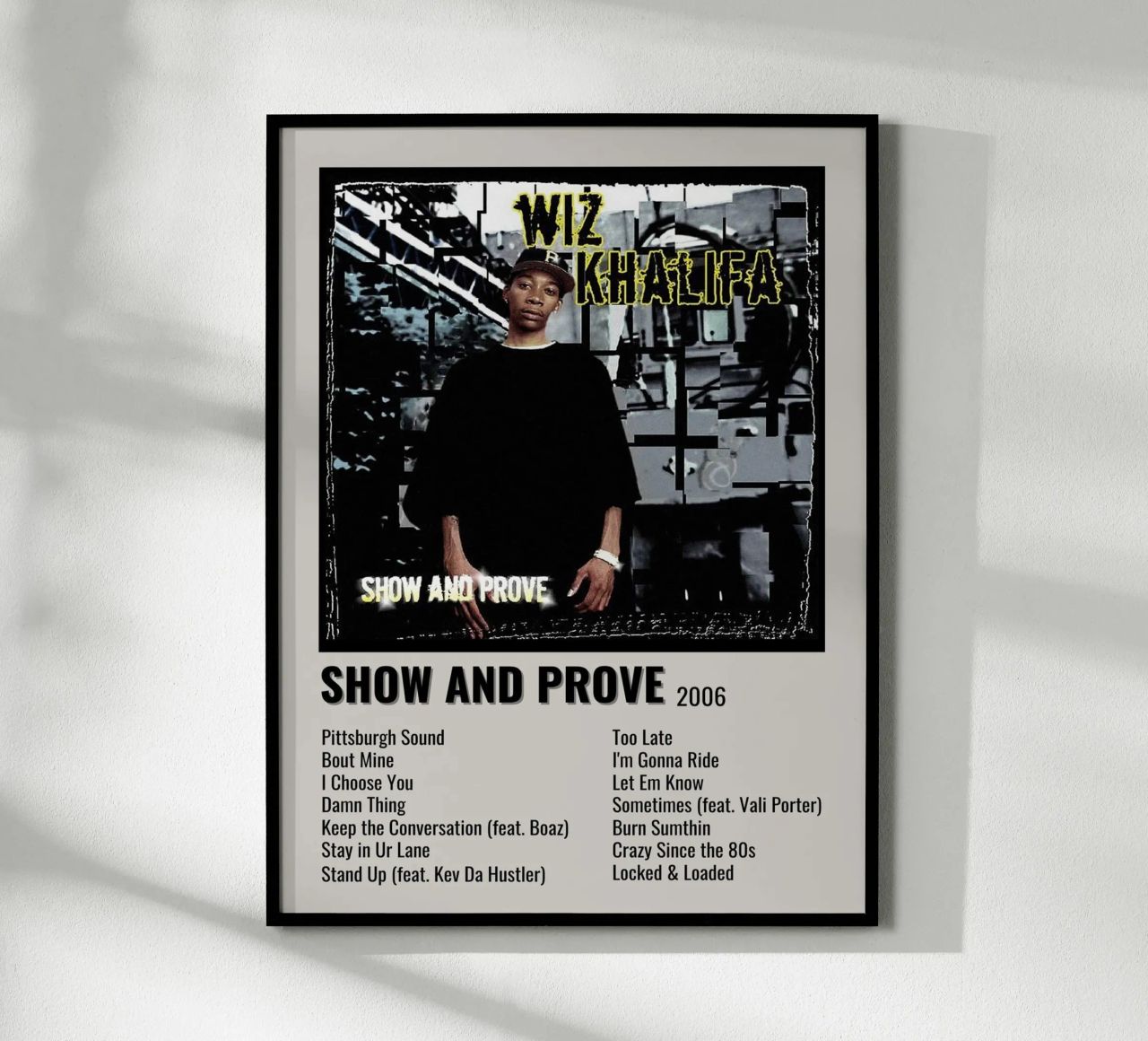 SHOW AND PROVE 2006 poster da SoundStudio