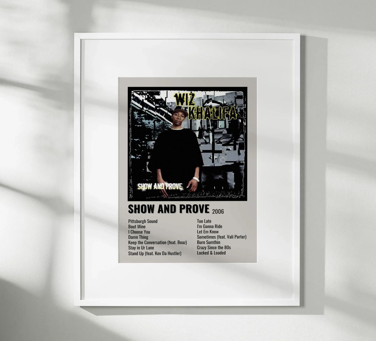 SHOW AND PROVE 2006 poster da SoundStudio
