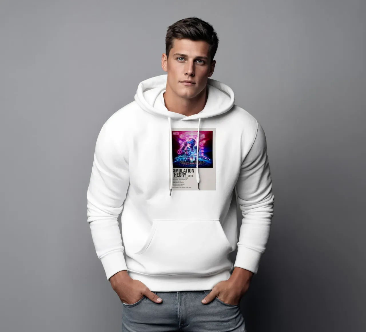 SIMULATION SIMULATION THEORY 2018 sweat à capuche de SoundStudio