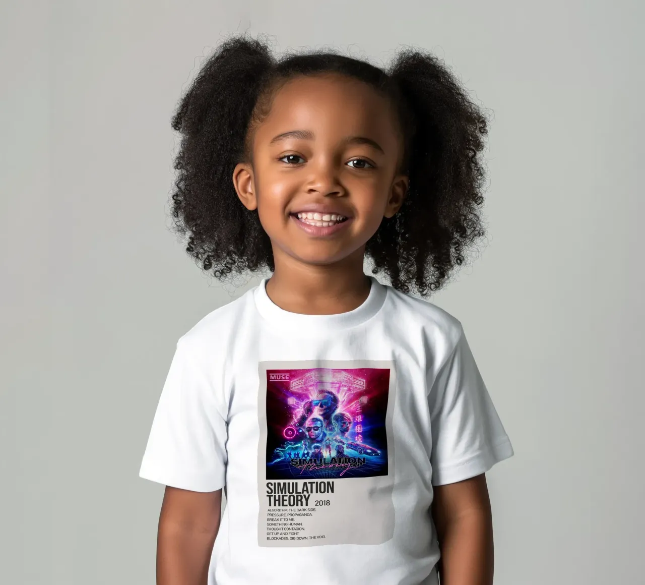 SIMULATION SIMULATION THEORY 2018 t-shirt bambini da SoundStudio