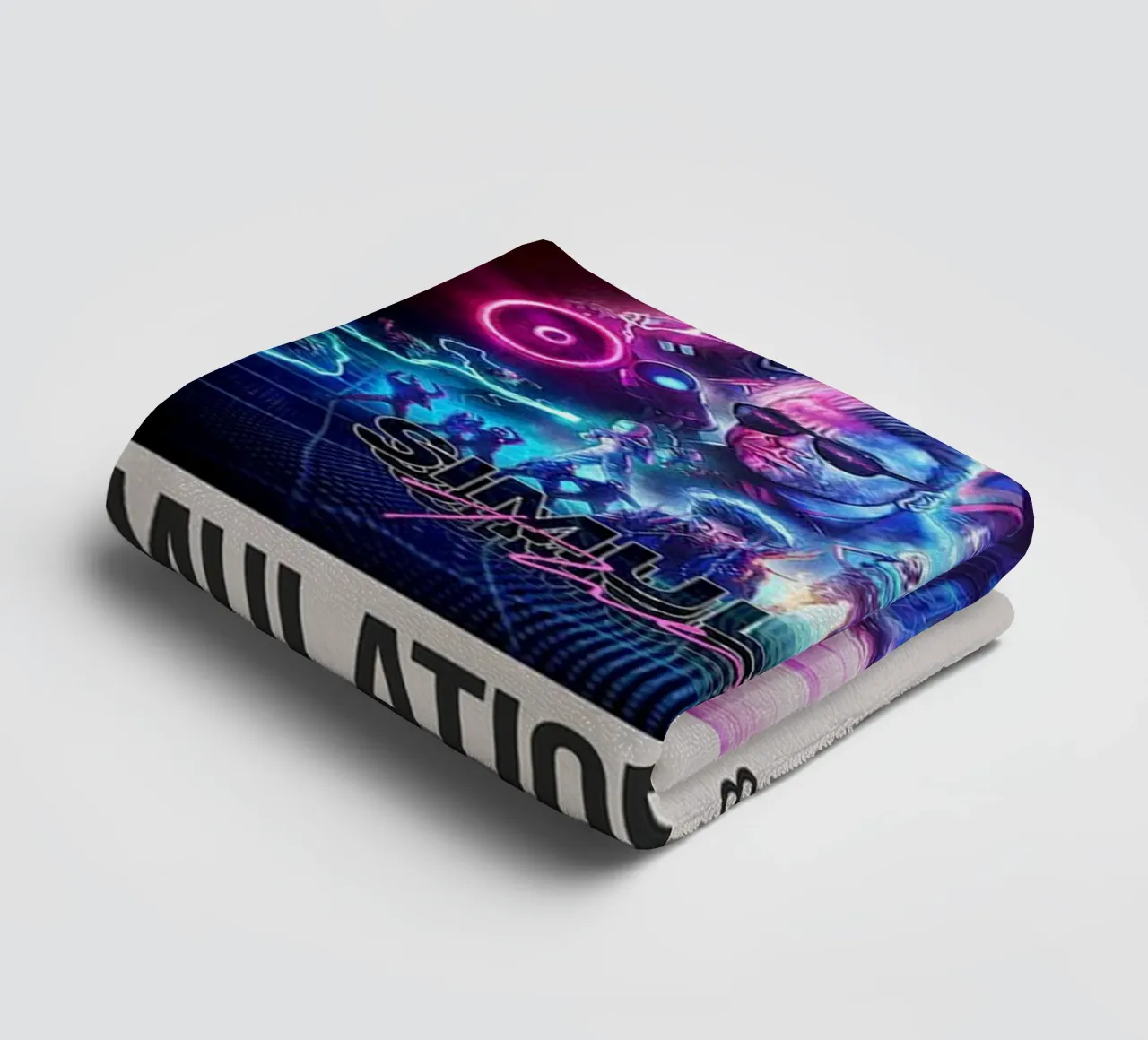 SIMULATION SIMULATION THEORY 2018 serviette de bain de SoundStudio