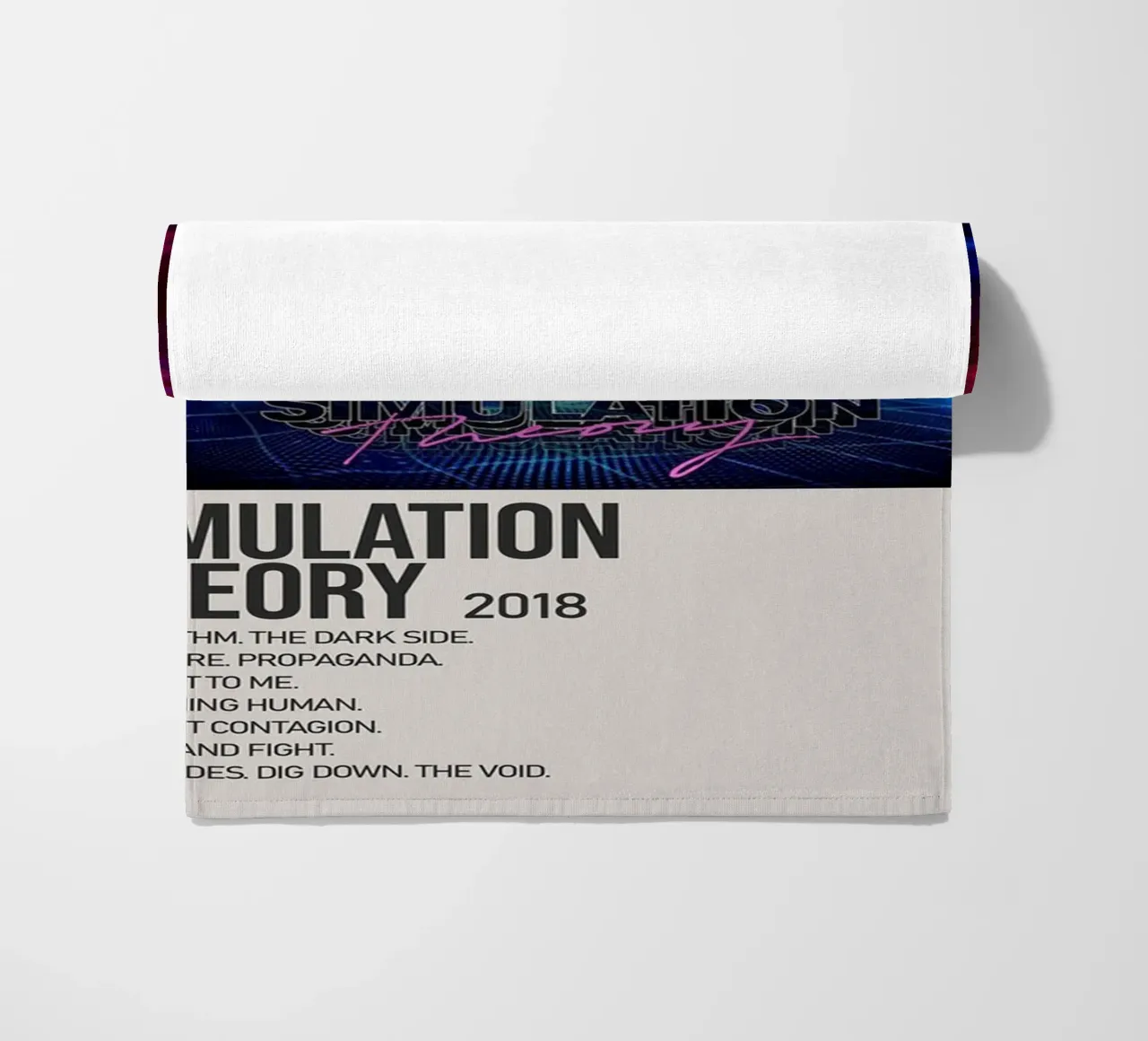 SIMULATION SIMULATION THEORY 2018 strandhanddoek van SoundStudio