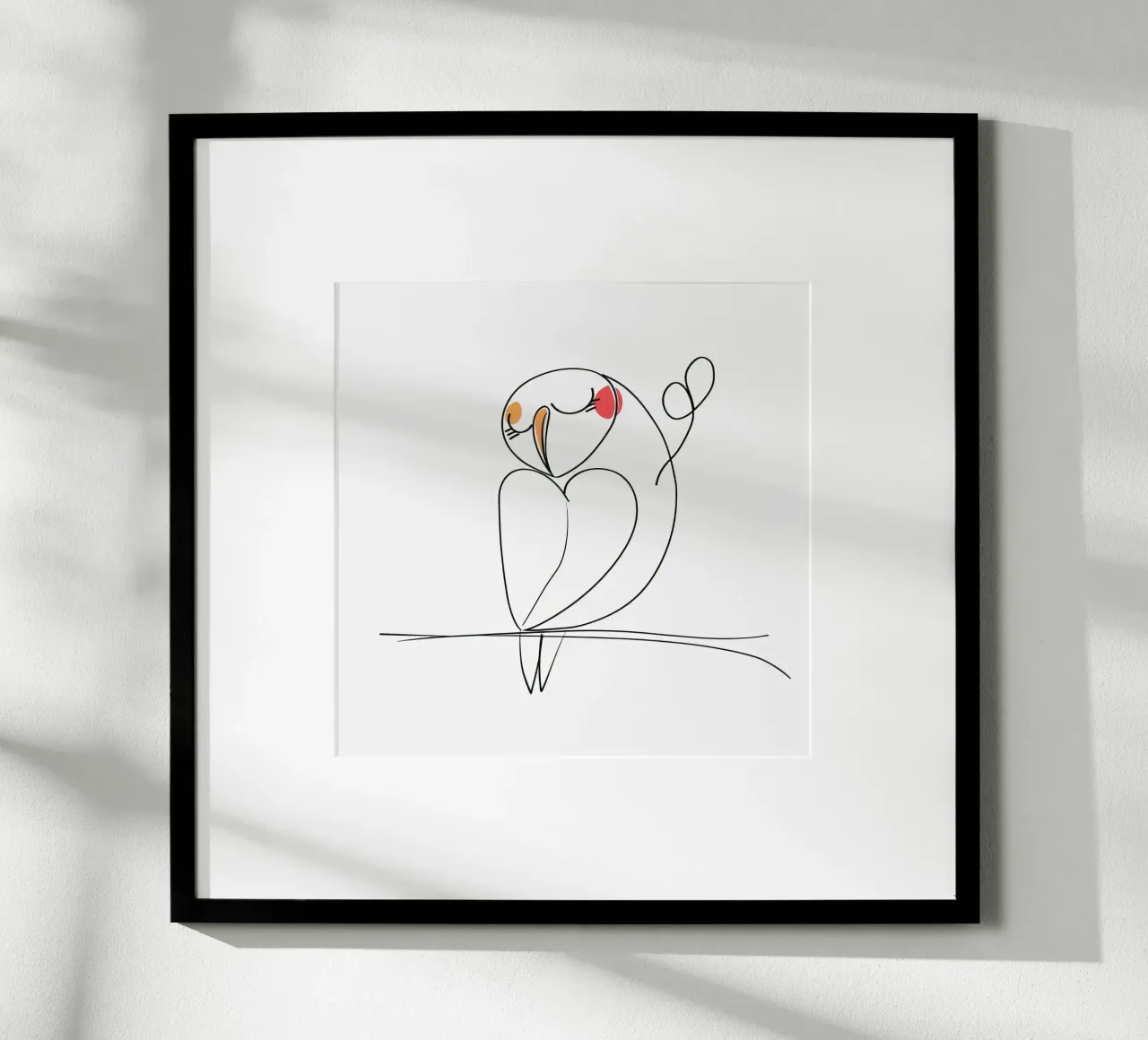 DISEGNI AL TRATTO DI ANIMALI MAESTOSI poster da Art Digital Visuel