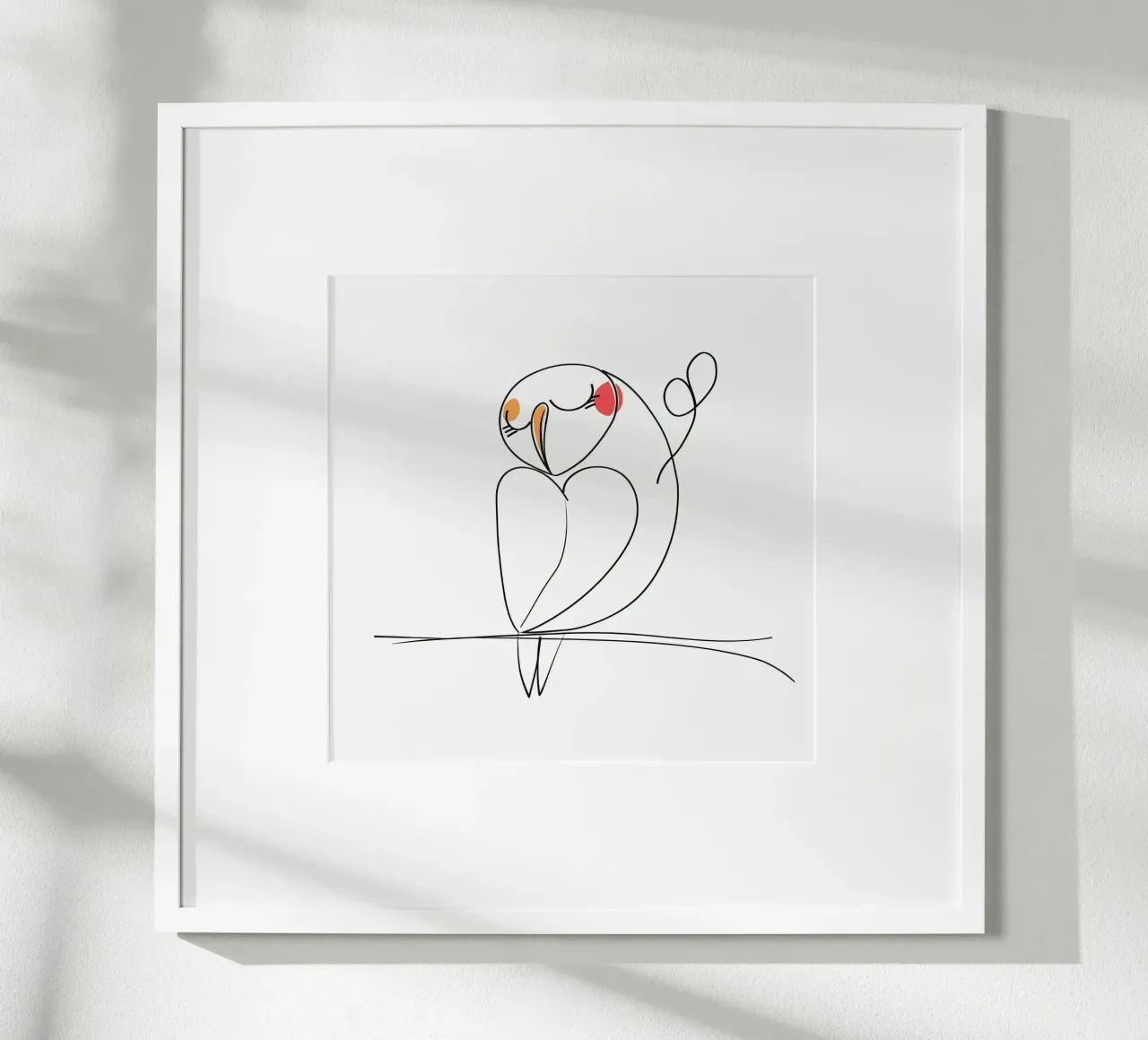 MAJESTIC ANIMALS LINE DRAWINGS poster by Art Digital Visuel