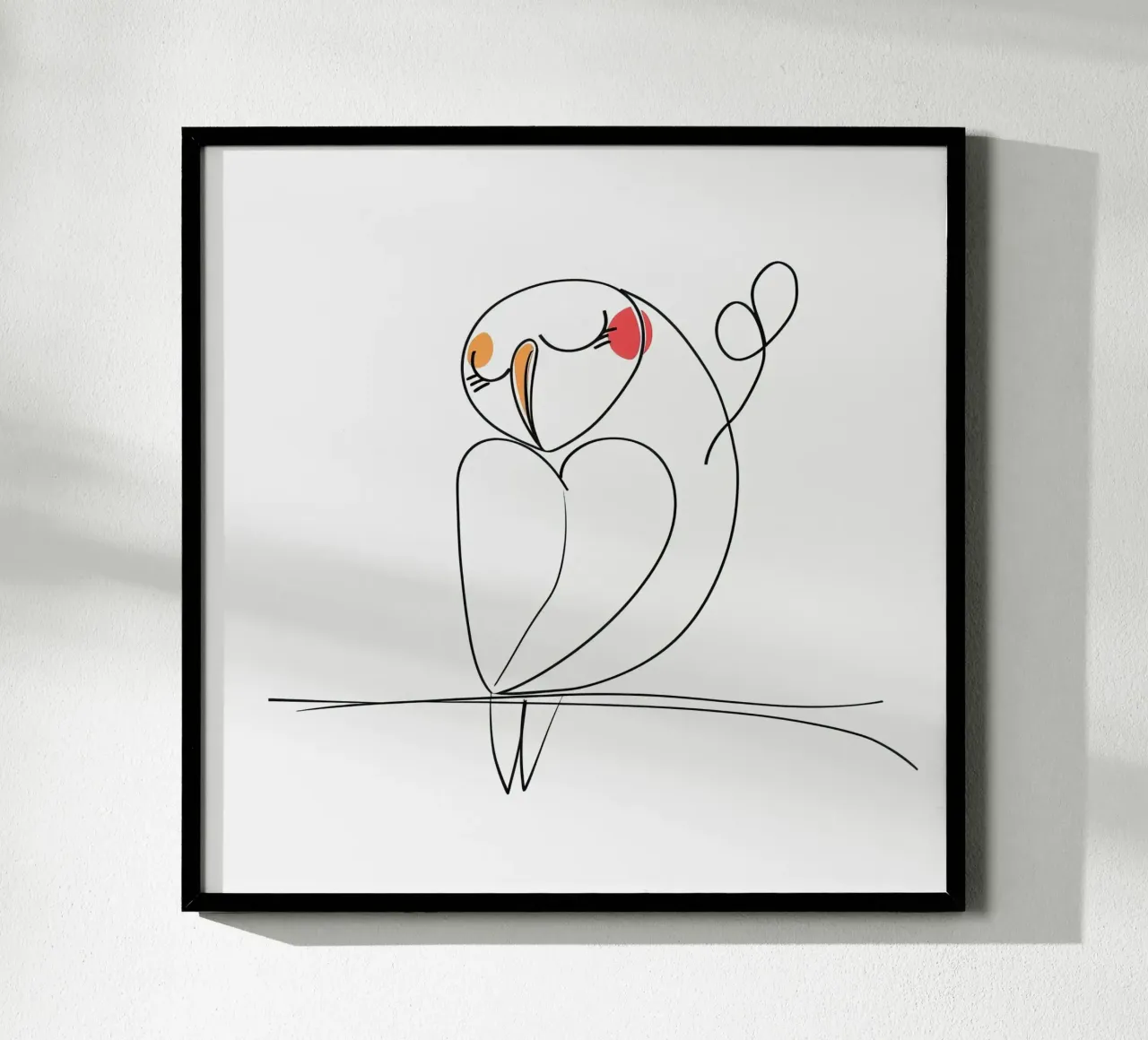 DISEGNI AL TRATTO DI ANIMALI MAESTOSI poster da Art Digital Visuel