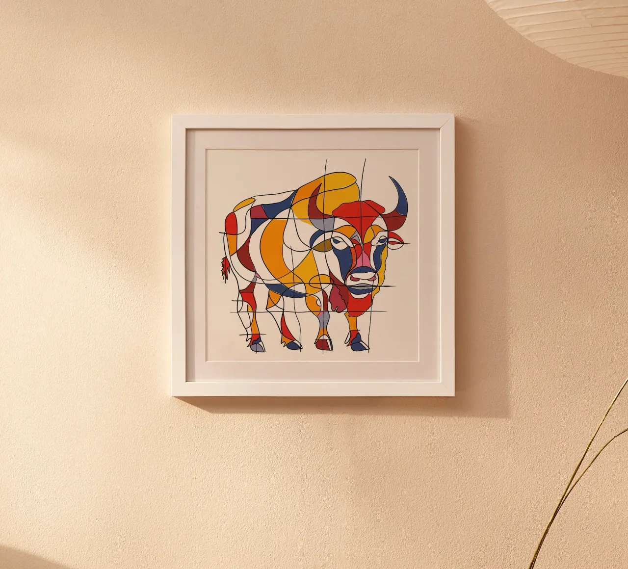 DIBUJOS LINEALES DE ANIMALES MAJESTUOSOS poster de Art Digital Visuel