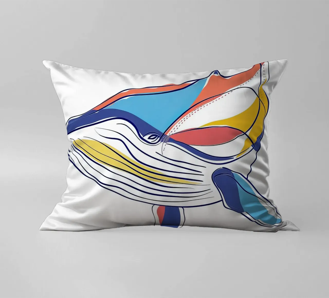 MAJESTIC ANIMALS LINE DRAWINGS decorative cushion by Art Digital Visuel