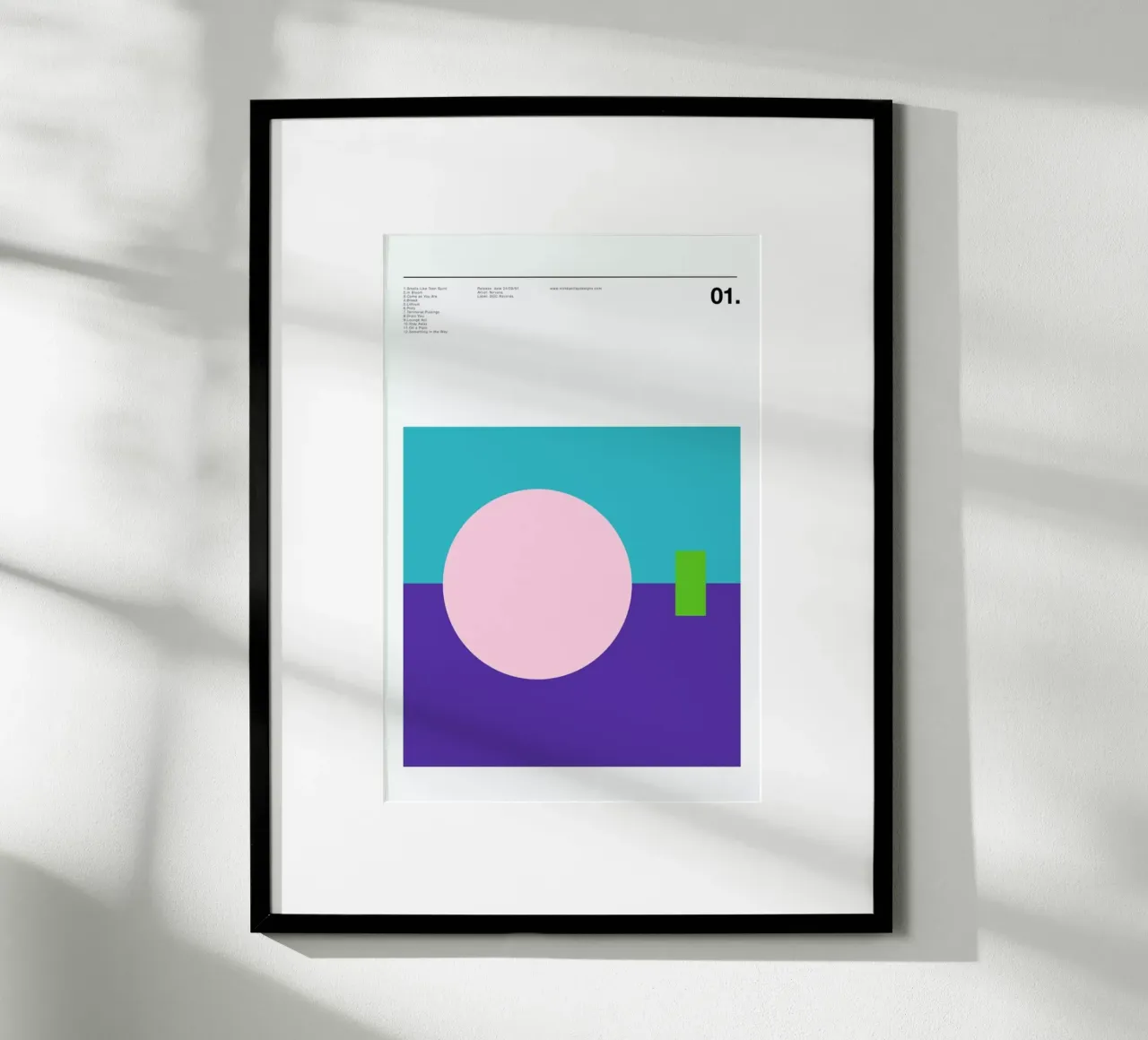 Nirvana Never Mind poster da Nick Barclay