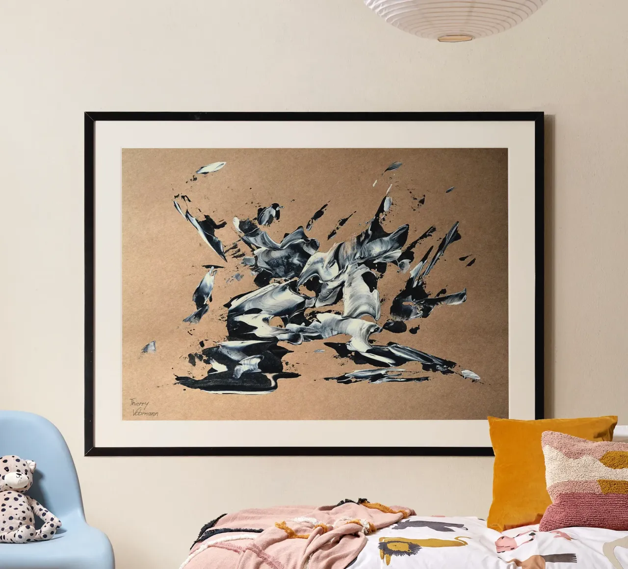 NATURAL STYLE 22 carta hahnemühle da Thierry Vobmann Abstract painting