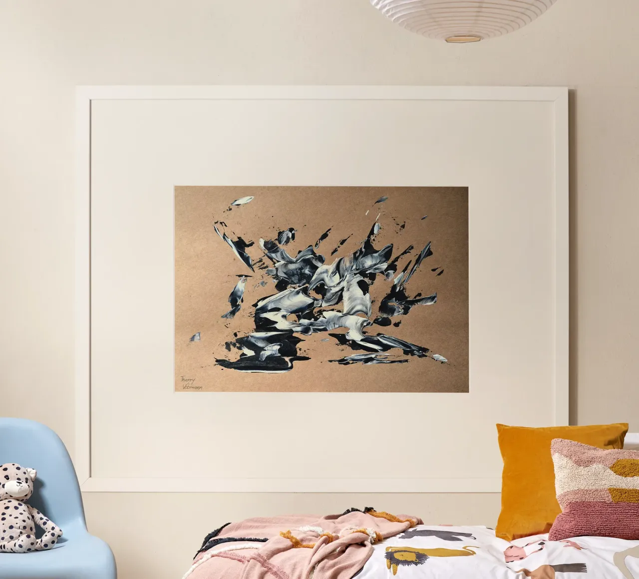 NATURAL STYLE 22 poster da Thierry Vobmann Abstract painting