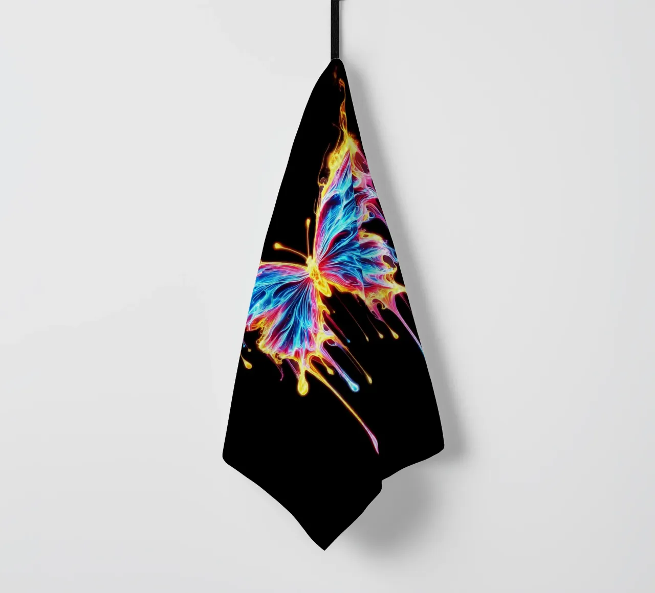 The Last Flutter | Papillon lumineux torchon de Metallic Meltdown