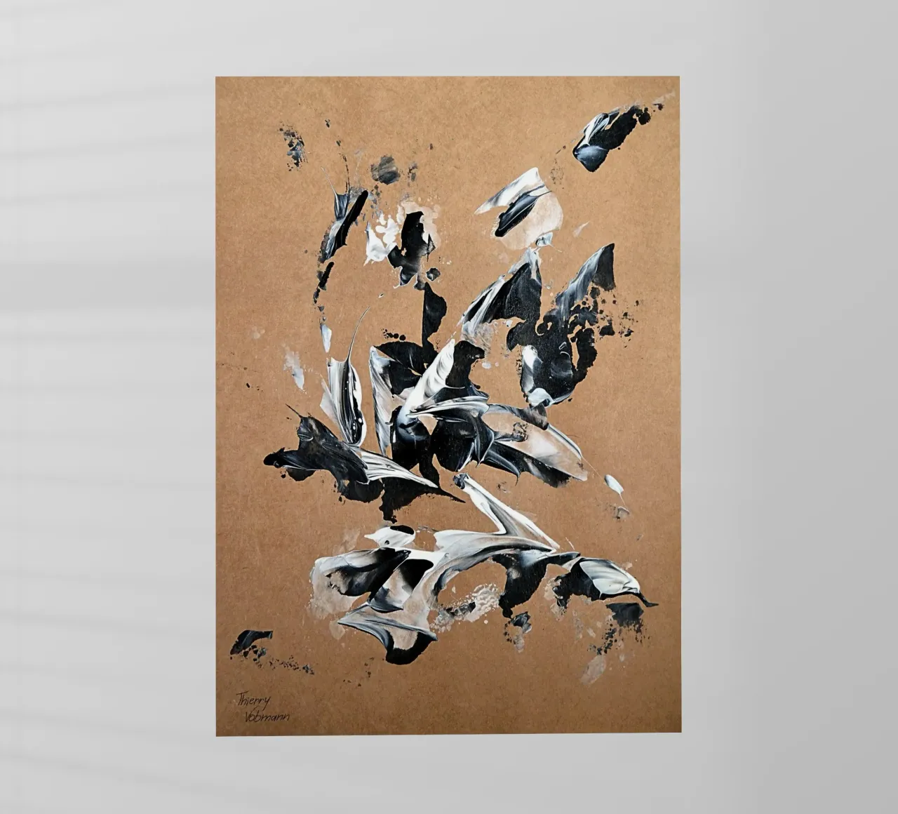 NATURAL STYLE 23 pellicola backlit da Thierry Vobmann Abstract painting