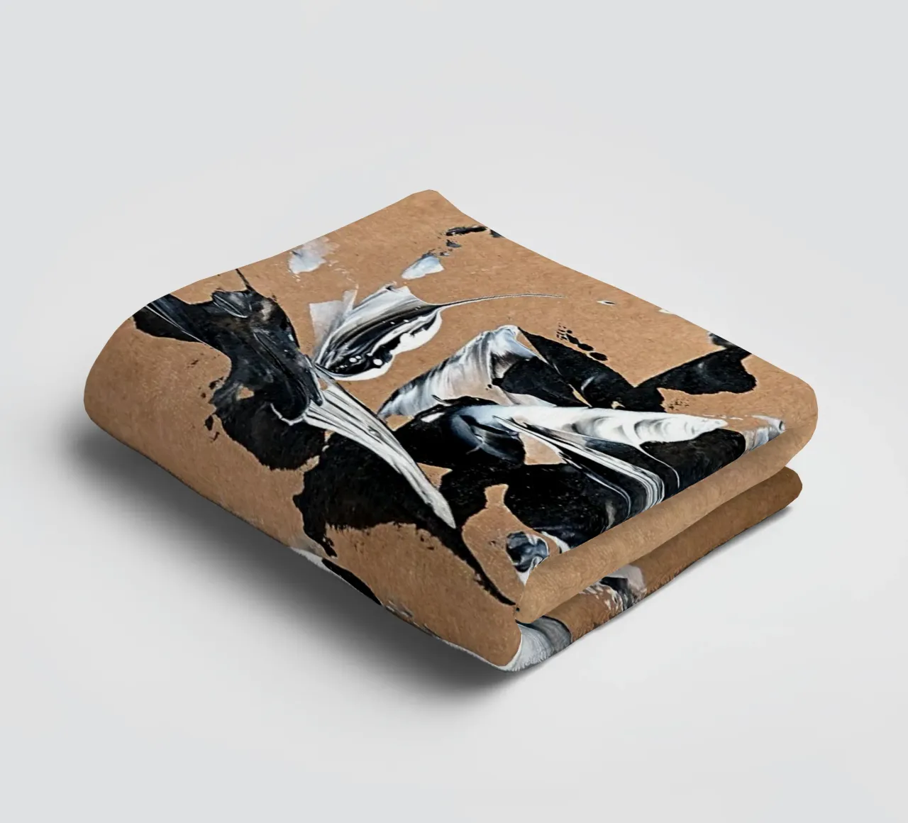 NATURAL STYLE 23 asciugamano da bagno da Thierry Vobmann Abstract painting