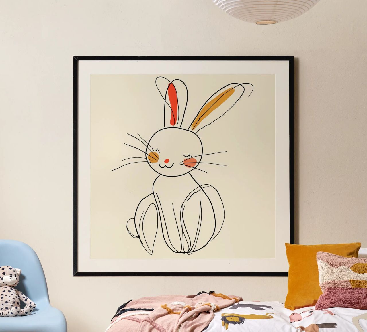 MAJESTIC ANIMALS LINE DRAWINGS poster by Art Digital Visuel