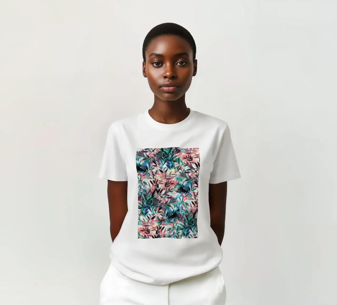 Changes Coral t-shirt da Jacqueline Maldonado