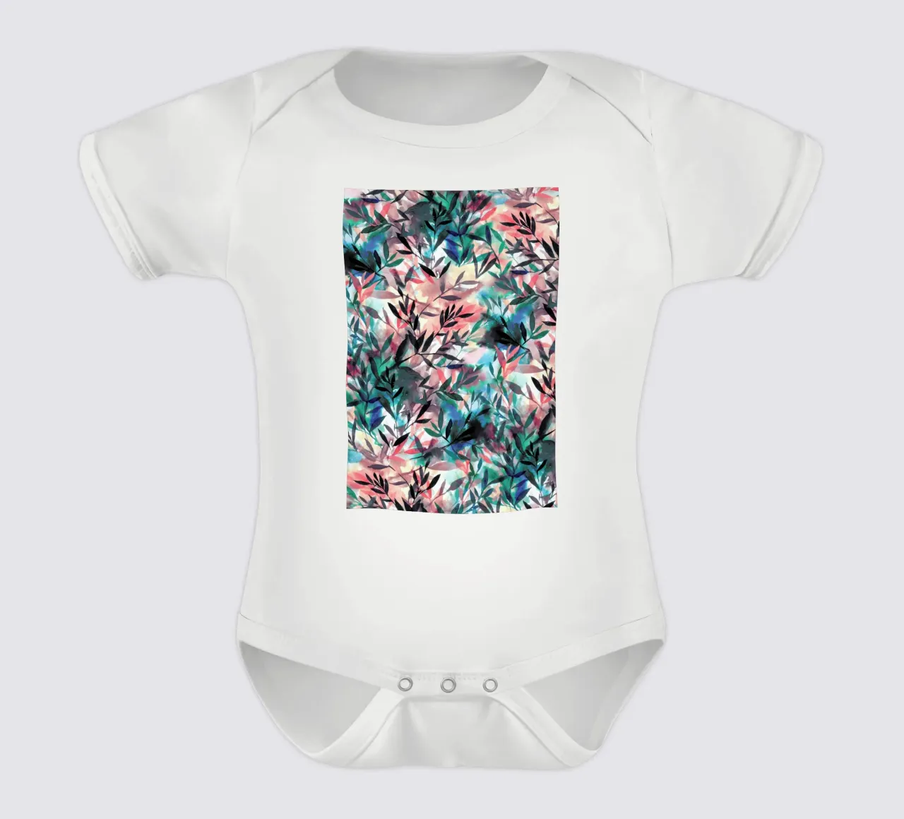 Changes Coral body neonato maniche corte da Jacqueline Maldonado