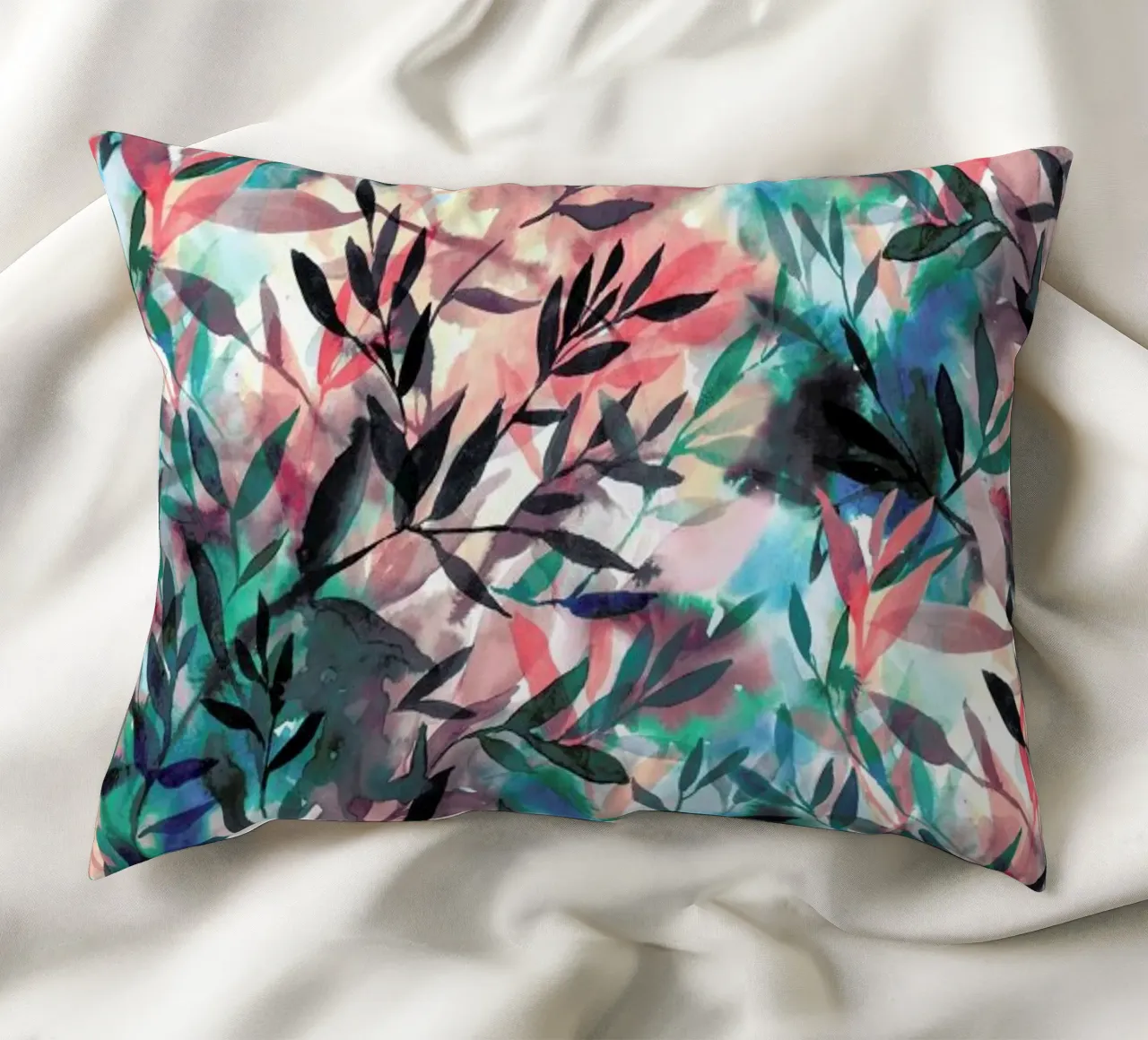 Changes Coral kussen van Jacqueline Maldonado