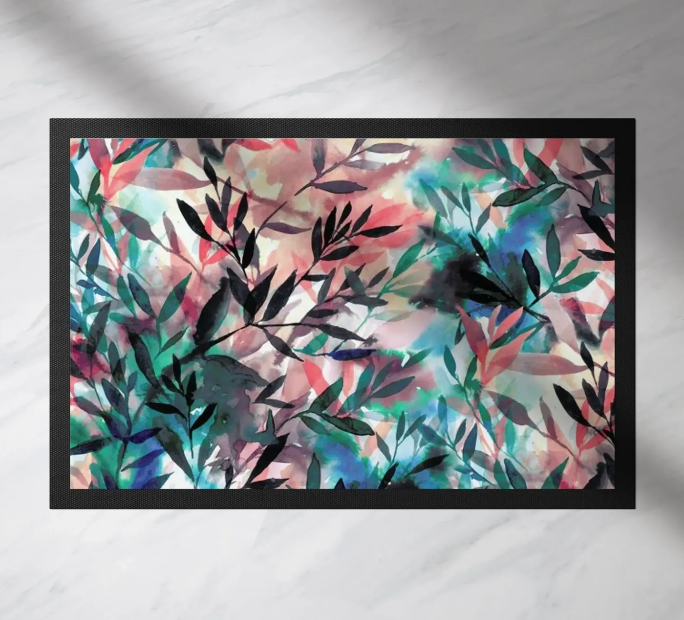 Changes Coral deurmat van Jacqueline Maldonado