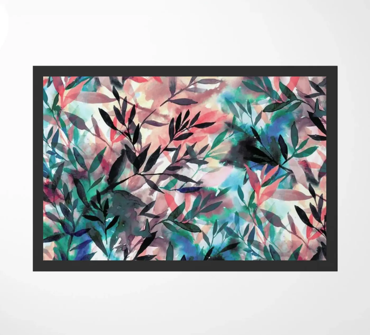 Changes Coral deurmat van Jacqueline Maldonado
