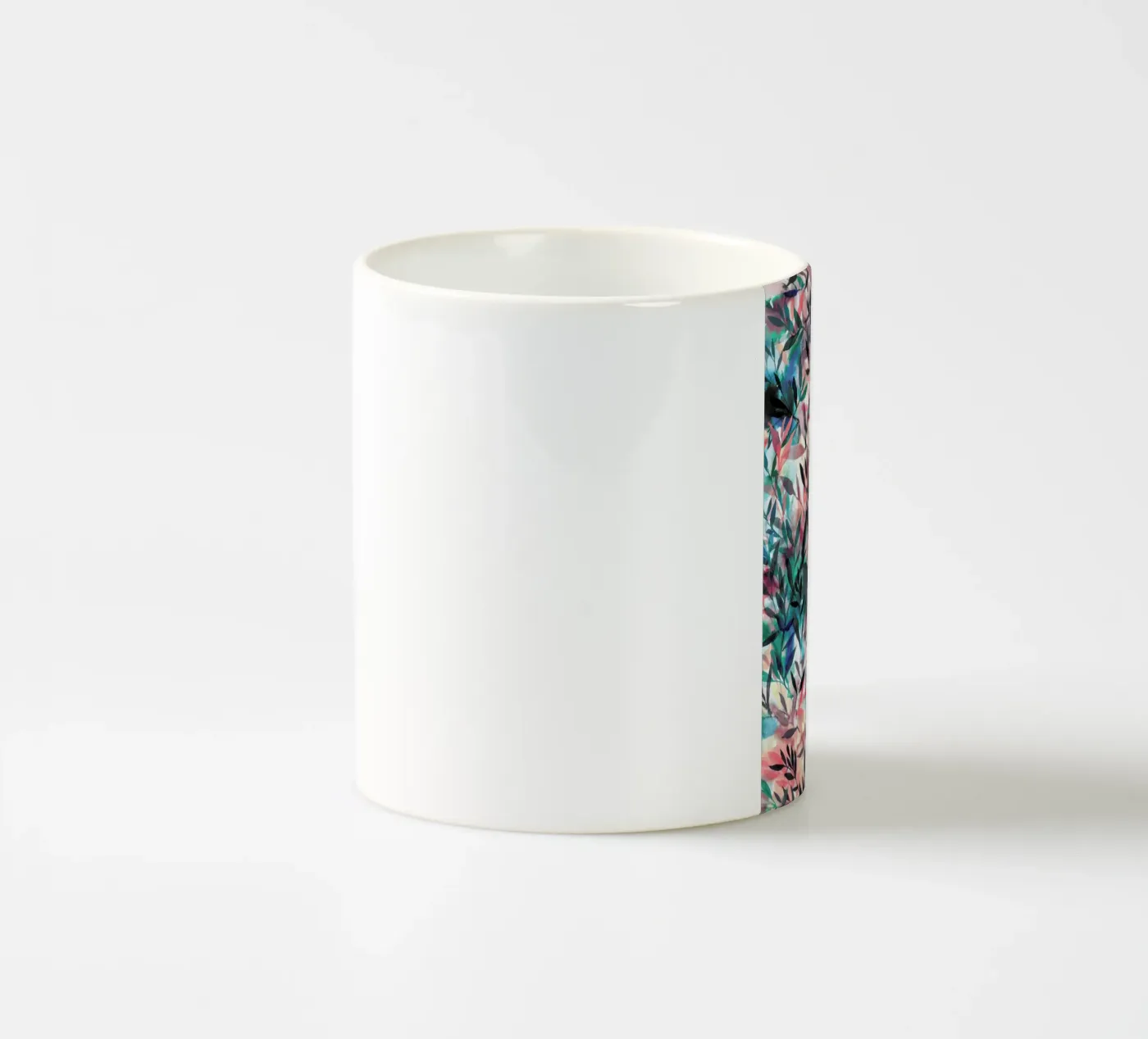 Changes Coral ceramic mug by Jacqueline Maldonado