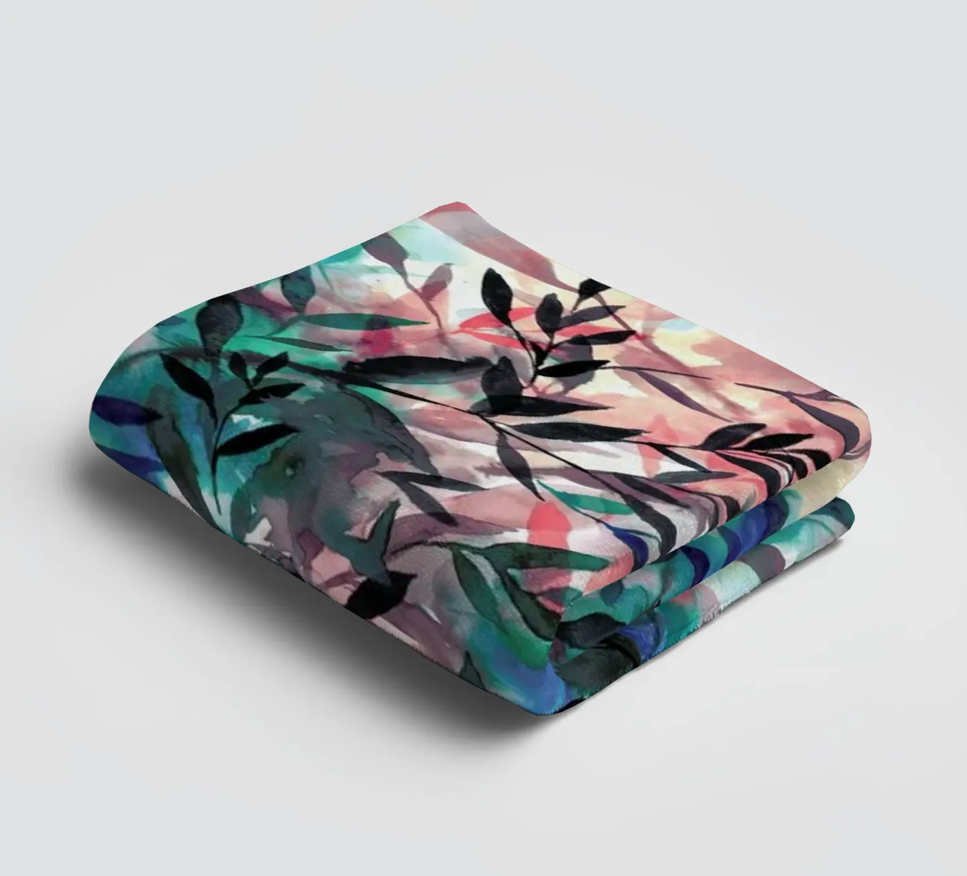 Changes Coral Handtuch von Jacqueline Maldonado