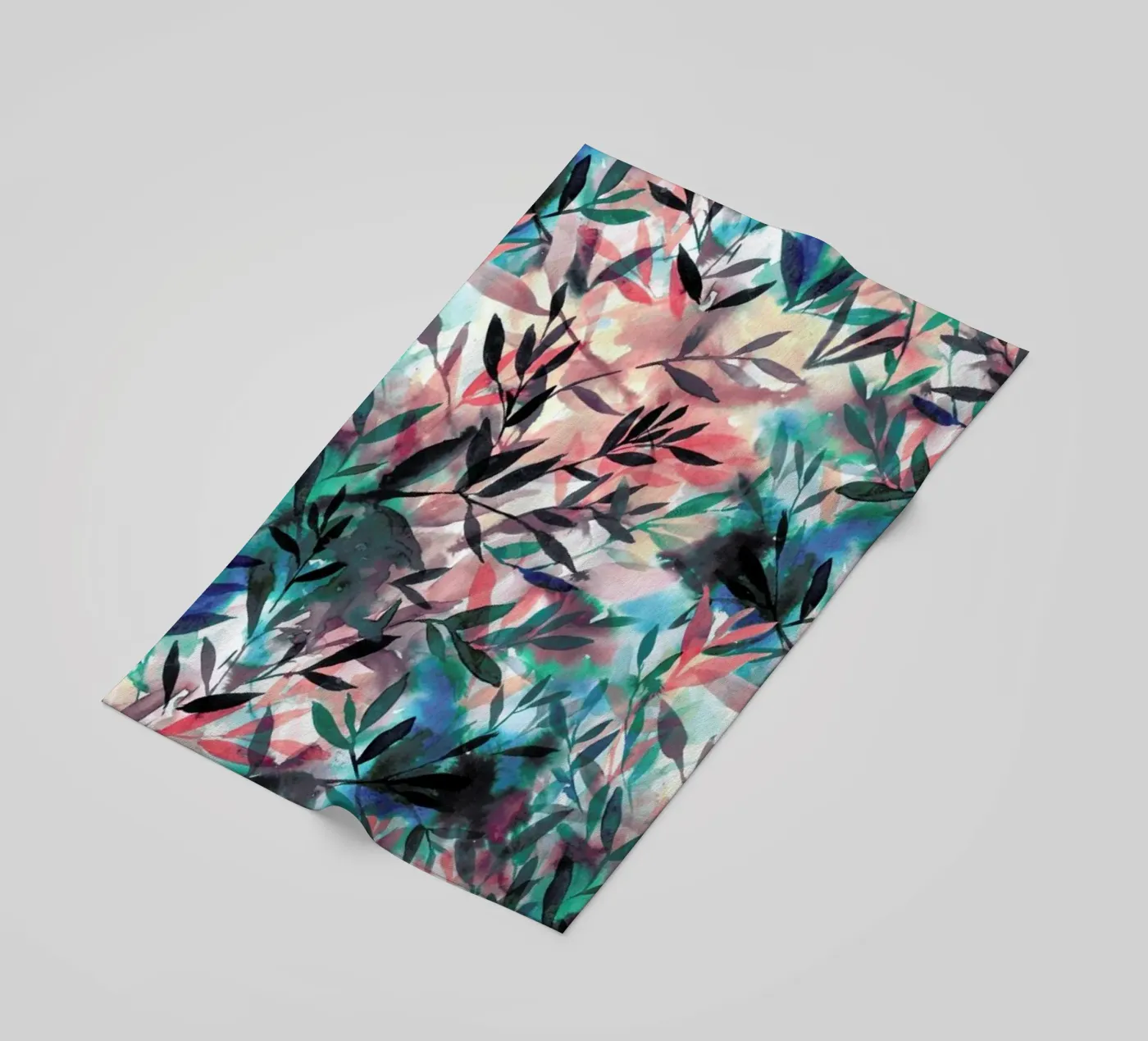 Changes Coral strandhanddoek van Jacqueline Maldonado