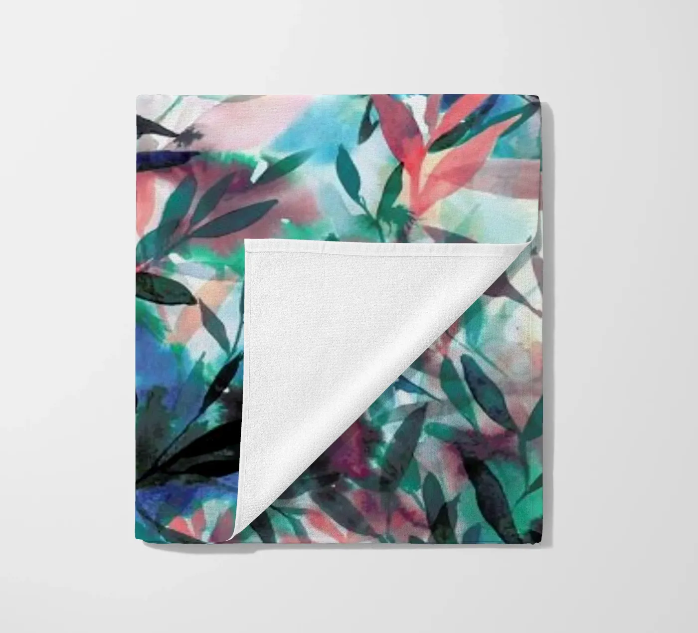 Changes Coral strandhanddoek van Jacqueline Maldonado