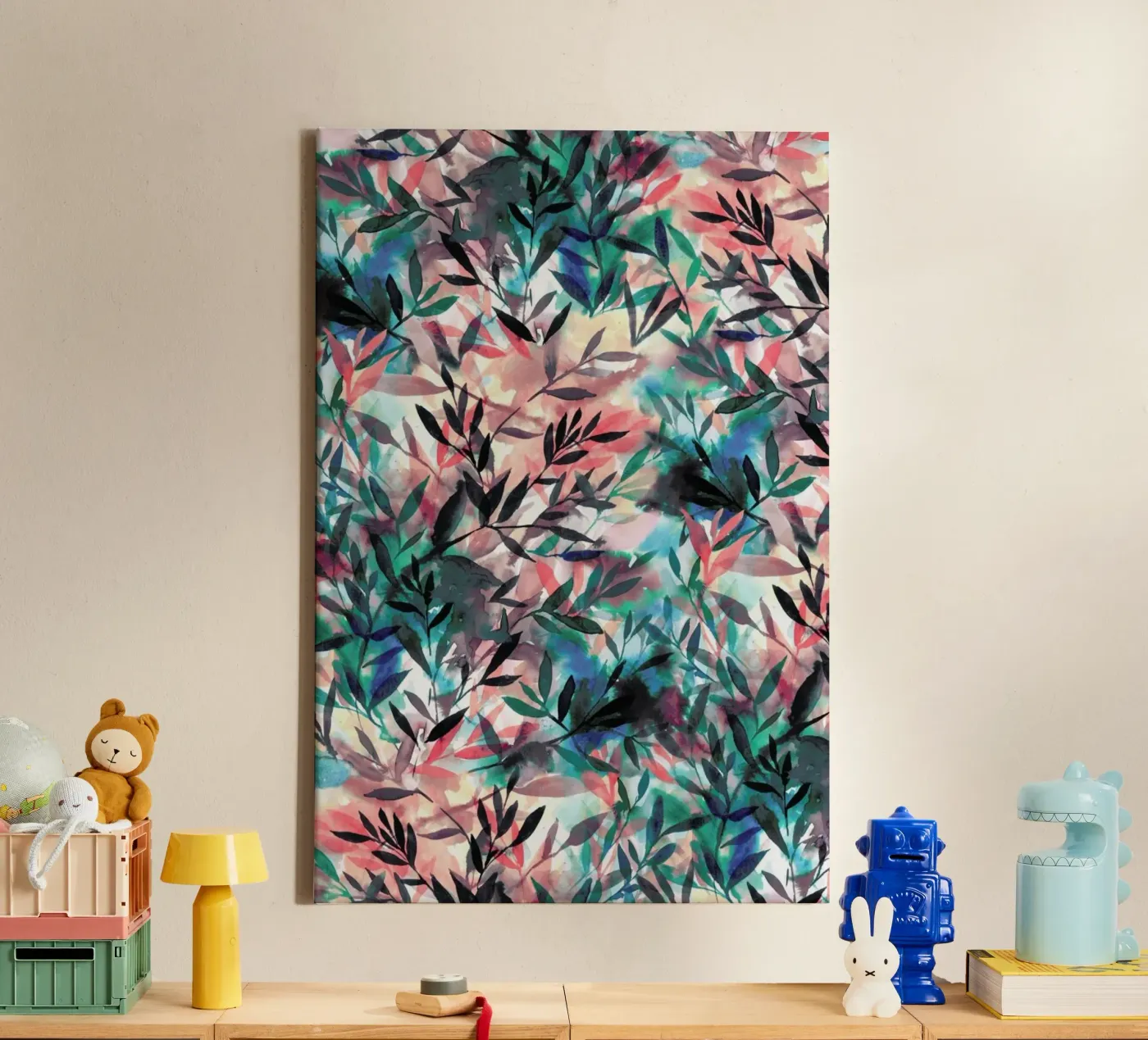 Changes Coral tela da Jacqueline Maldonado