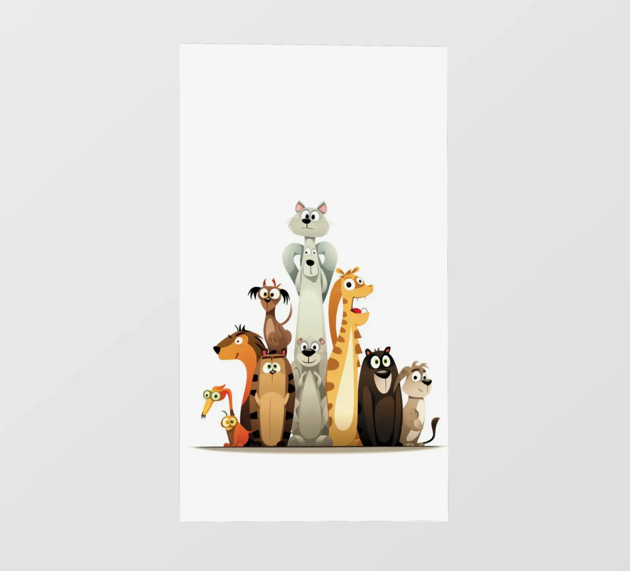 FUNNY ANIMALS photo wallpaper by Art Digital Visuel