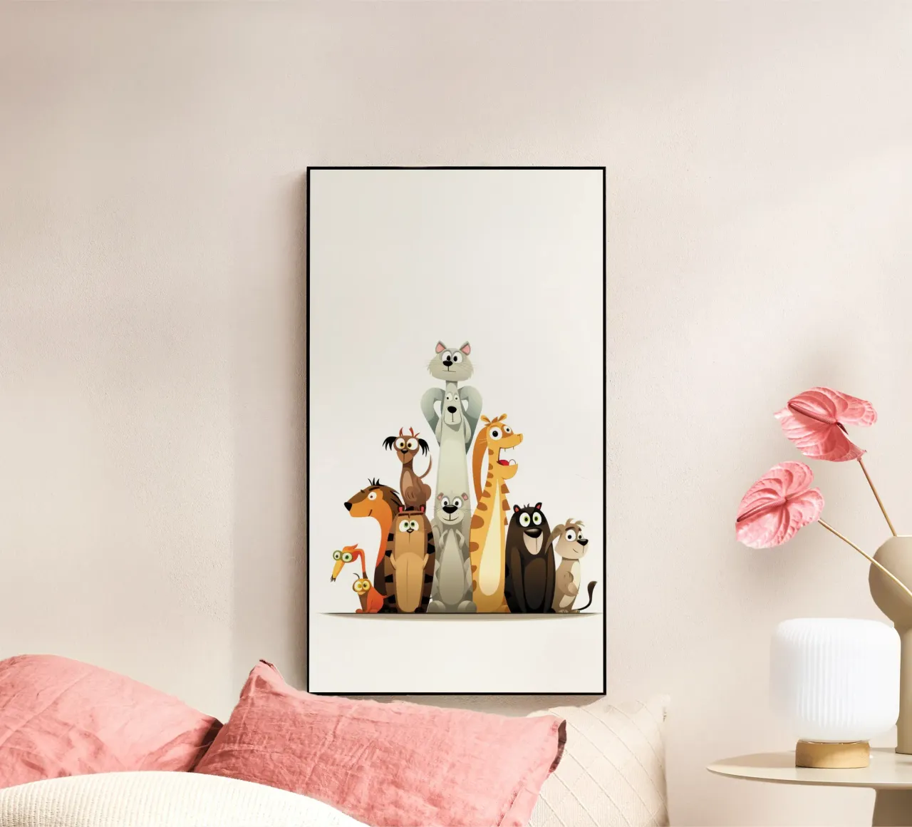 ANIMALI DIVERSI plexiglass da Art Digital Visuel