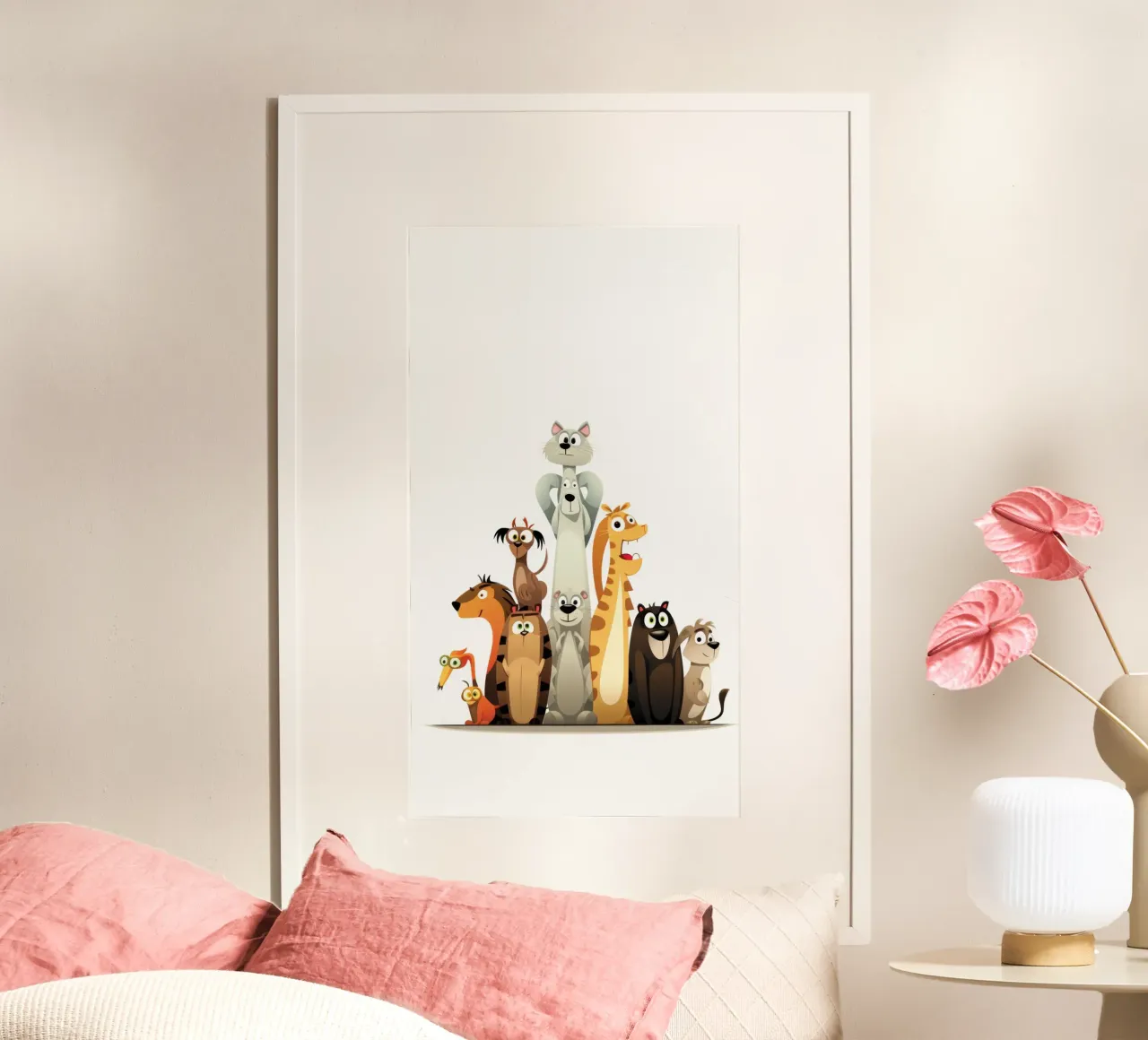 ANIMALI DIVERSI carta hahnemühle da Art Digital Visuel