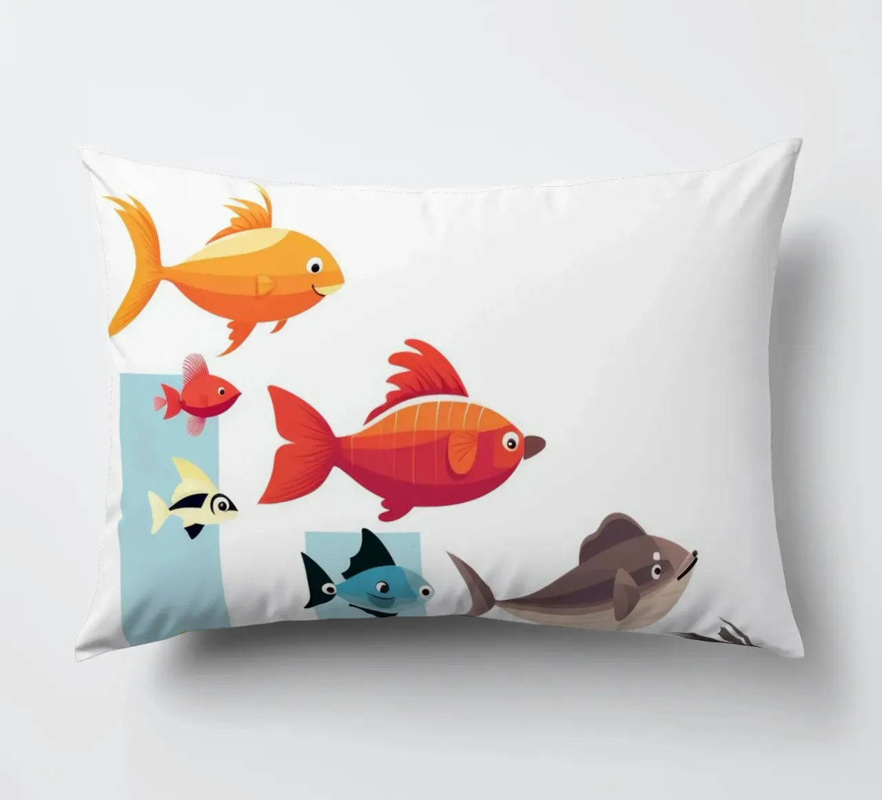 ANIMALI DIVERSI cuscino da Art Digital Visuel