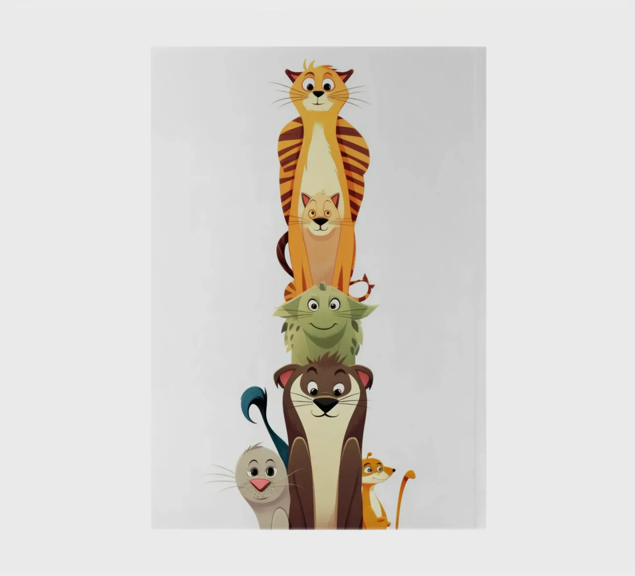 FUNNY ANIMALS notebook by Art Digital Visuel