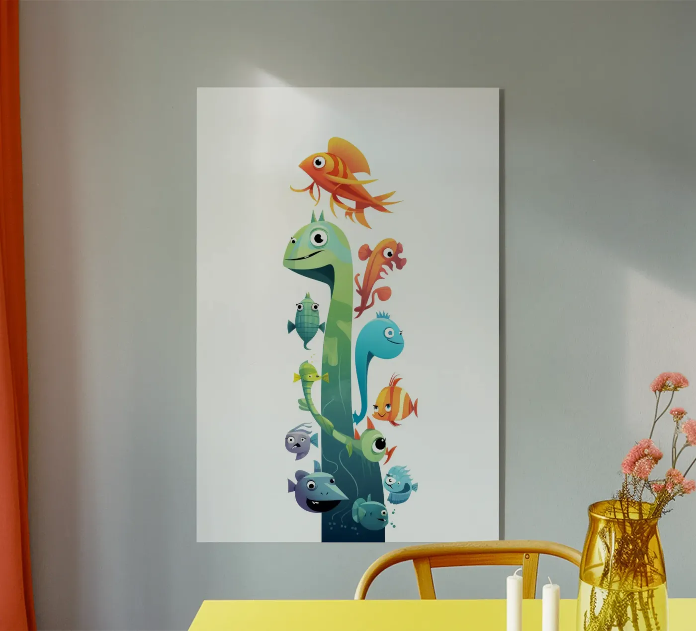ANIMALI DIVERSI plexiglass da Art Digital Visuel