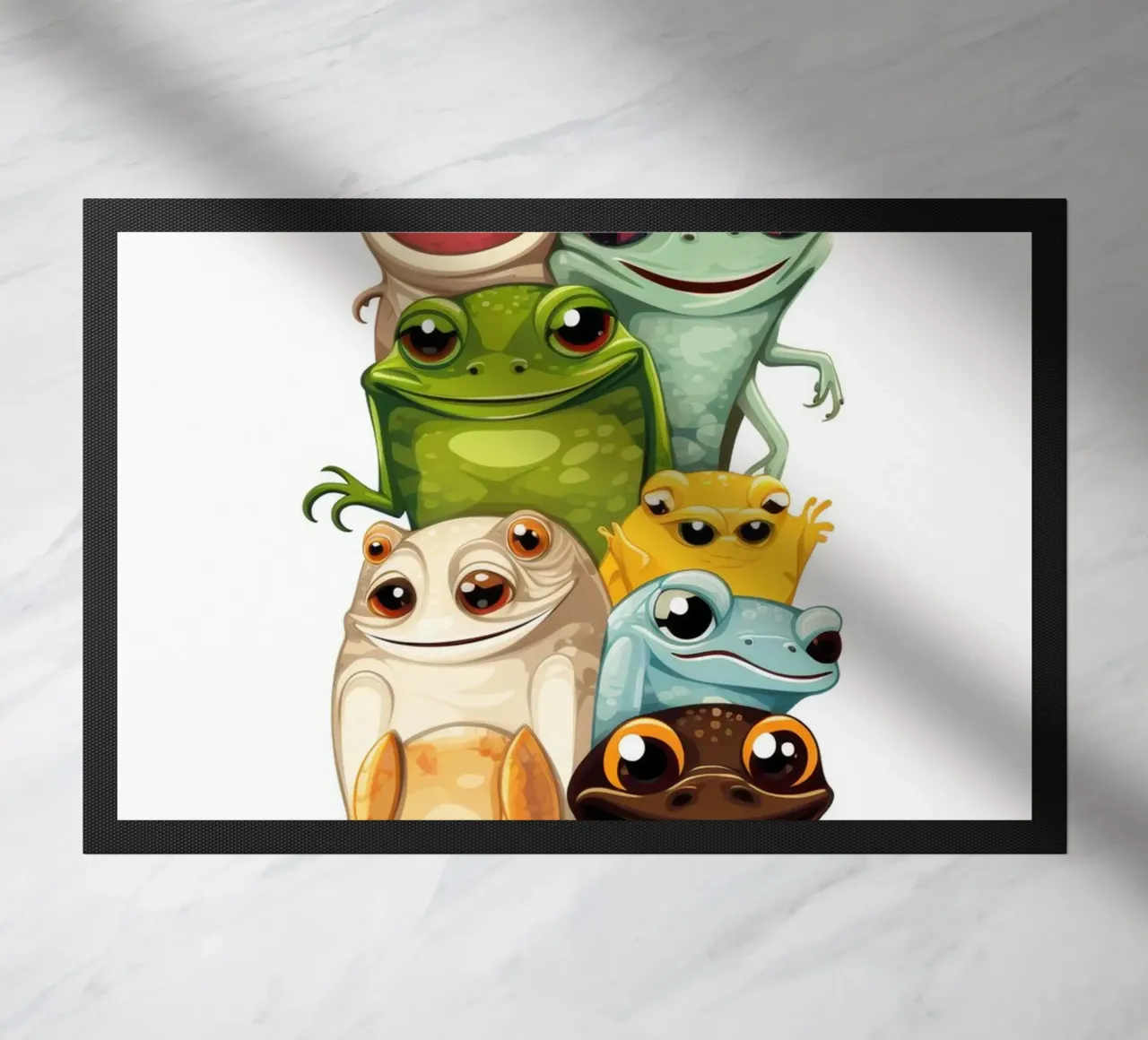 Fun animals doormat by Art Digital Visuel