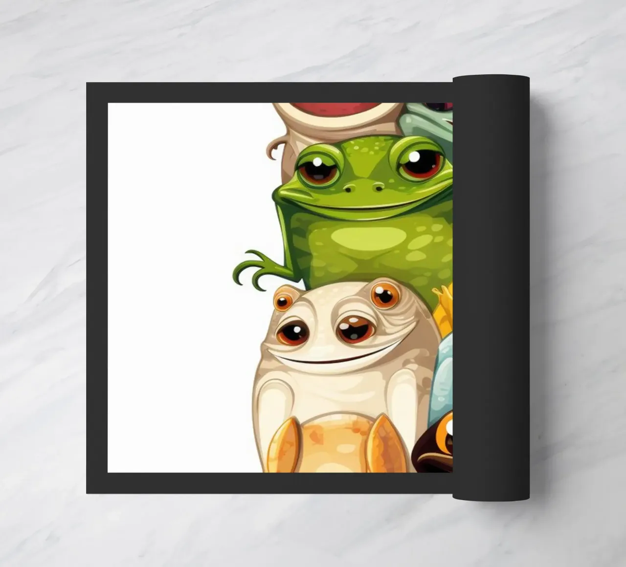 Fun animals doormat by Art Digital Visuel