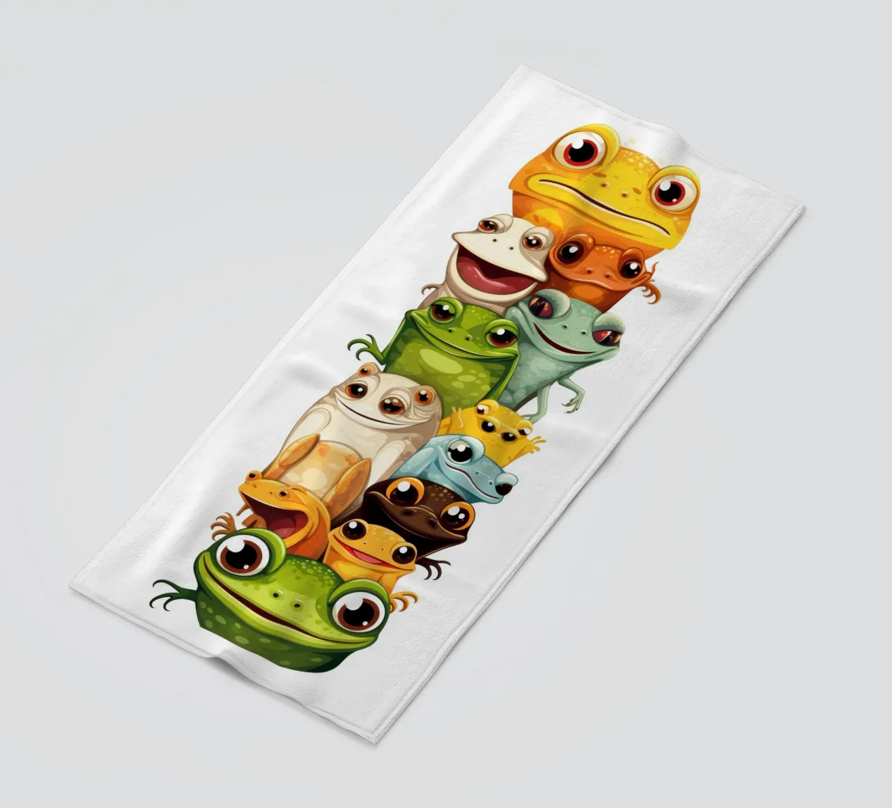 Animali divertenti telo mare da Art Digital Visuel