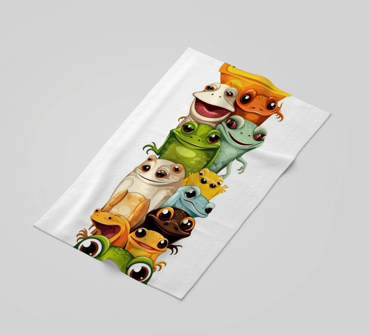 Animali divertenti telo mare da Art Digital Visuel