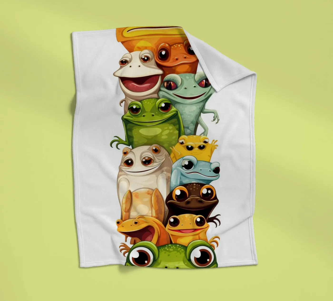 Fun animals Fleecedecke von Art Digital Visuel