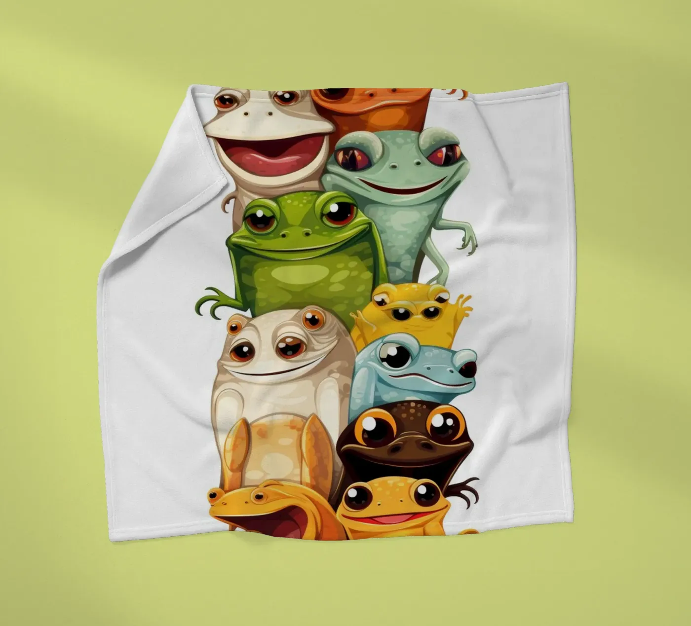 Fun animals Fleecedecke von Art Digital Visuel