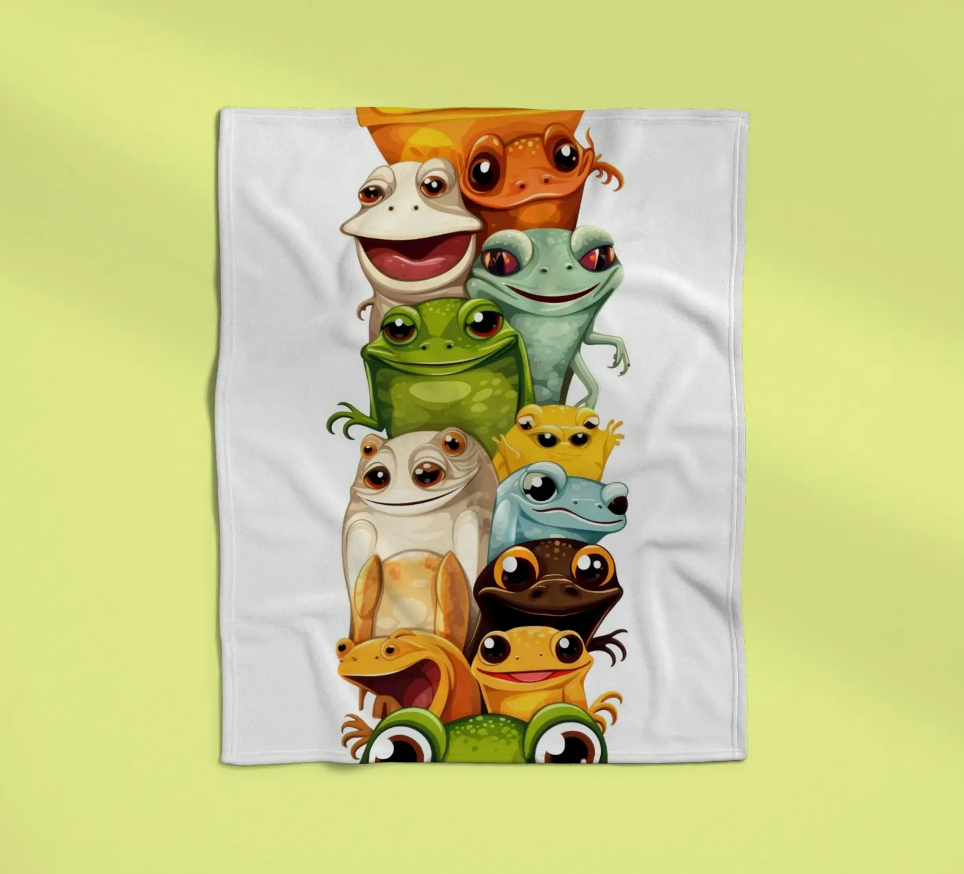 Fun animals Fleecedecke von Art Digital Visuel